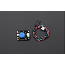 Gravity: Digital Push Button (Blue)