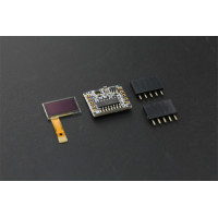 SPI/I2C Monochrome 60x32 0.5" OLED Display for Arduino