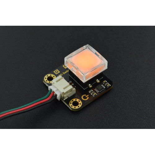 Gravity: LED Switch for Arduino / micro:bit (Yellow) Gravity: LED Switch for Arduino / micro:bit (Yellow)