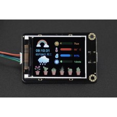 Gravity: 2.0 Inch IPS Color Serial Display with I2C & UART (Support micro:bit & MakeCode Graphical Programming)
