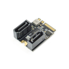 M.2(A+E Key)to SATA3.0 Expansion Card for LattePanda Delta/Alpha M.2(A+E Key)to SATA3.0 Expansion Card for LattePanda Delta/Alpha