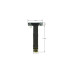 R42SR M.2 Key-M PCI-E x4 Extension Cord for LattePanda Alpha & Delta & Sigma R42SR M.2 Key-M PCI-E x4 Extension Cord for LattePanda Alpha & Delta & Sigma