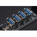 M.2 M Key to PCIex4 Expansion Board (Compatible with LattePanda Sigma)