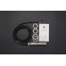 URM14 - Industrial Ultrasonic Distance Sensor with 1mm Accuracy (10~150cm, RS485)