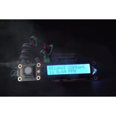 Gravity: Factory Calibrated Electrochemical Alcohol Sensor (0-5ppm, I2C&UART)