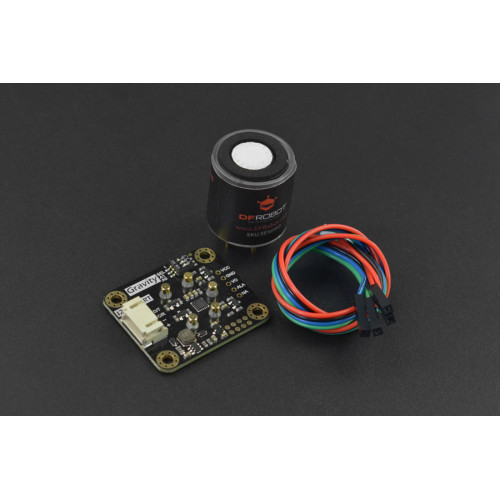 Gravity: Factory Calibrated Electrochemical Oxygen / O2 Sensor (0-25%Vol, I2C & UART) Gravity: Factory Calibrated Electrochemical Oxygen / O2 Sensor (0-25%Vol, I2C & UART)