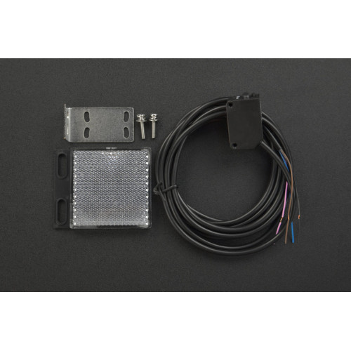 Waterproof Mirror Reflection Photoelectric Sensor Switch (10~100cm) Waterproof Mirror Reflection Photoelectric Sensor Switch (10~100cm)