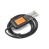 RS485 Soil pH, Moisture, and Temperature Monitoring Sensor in Soil-less Cultivation (Anti-corrosion, 5-30V)